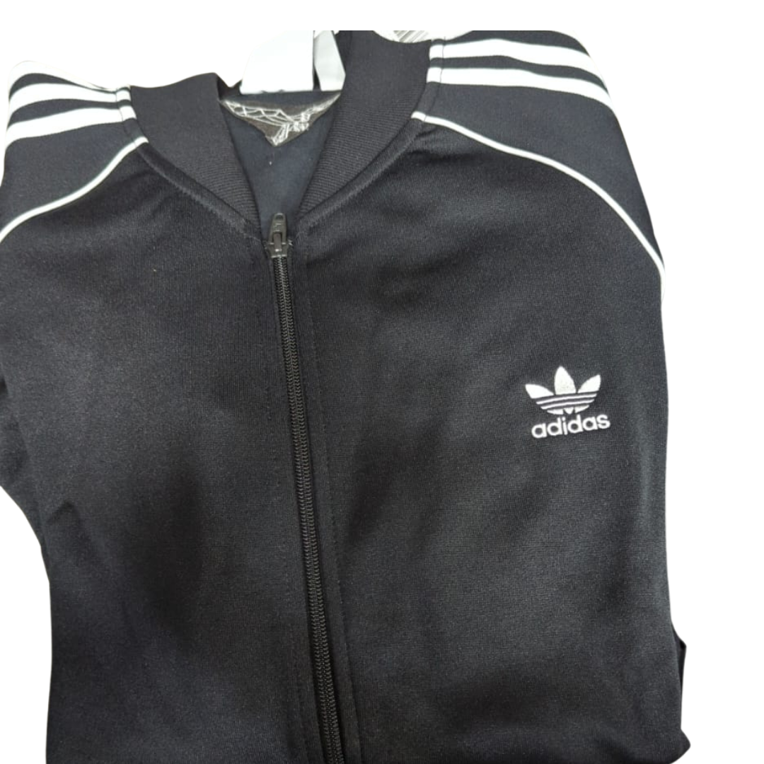 Adidas Full Zip Track Jacket Black - GL108